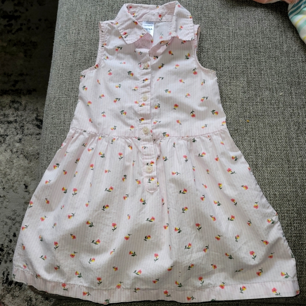 Carter's 3T toddler floral sun dress